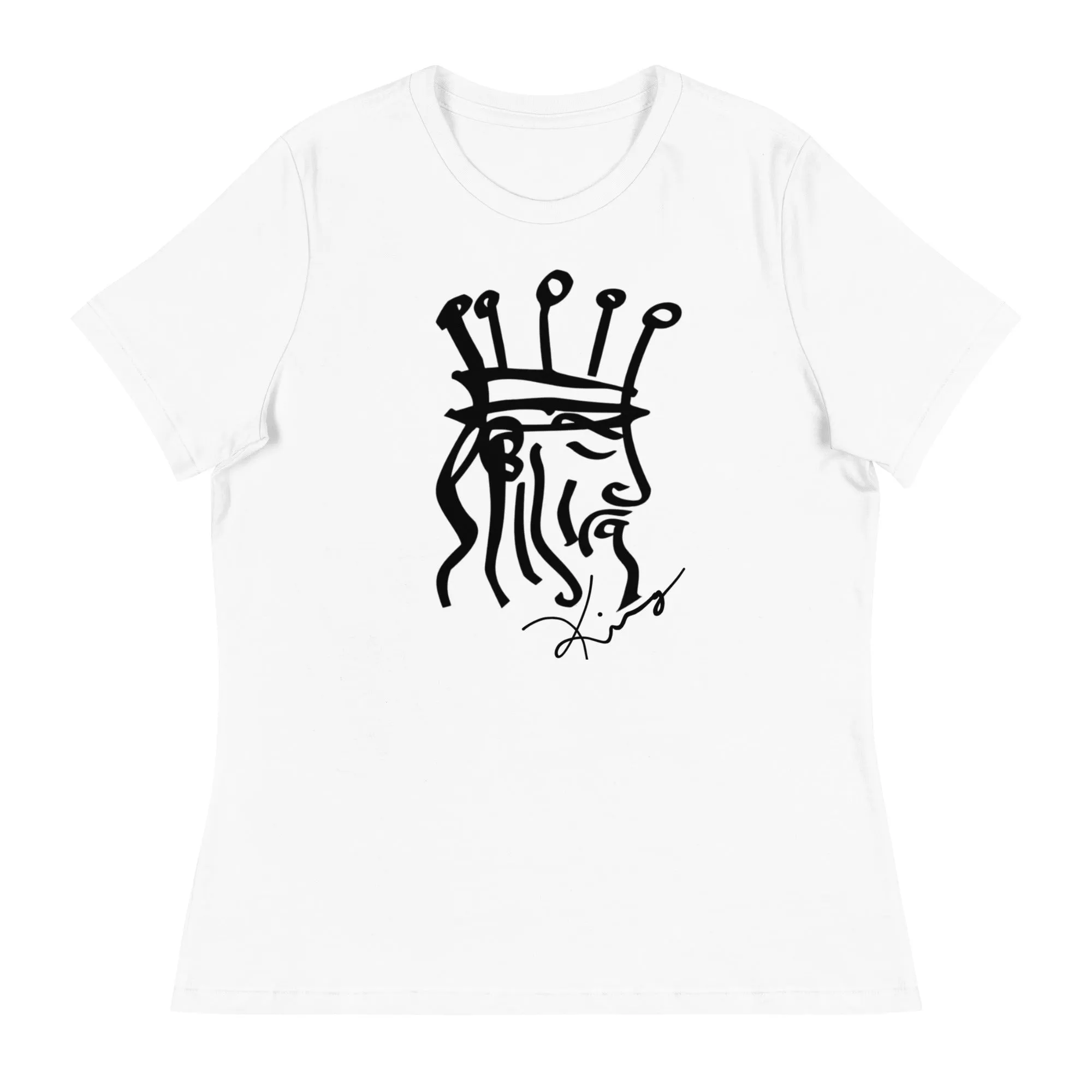 King Women's Relaxed T-Shirt (Multiple Colors)