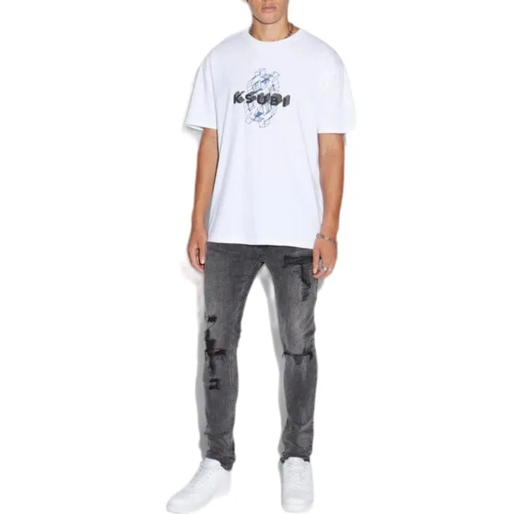 Ksubi Holograph Biggie SS Tee (Tru White) MSP24TE005