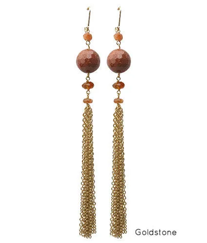 Long Tassel Earrings