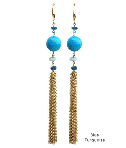 Long Tassel Earrings