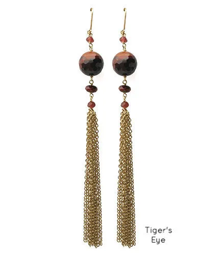 Long Tassel Earrings