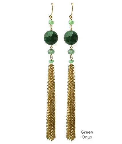 Long Tassel Earrings