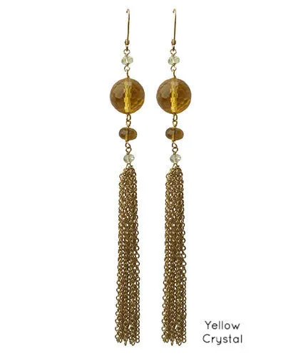 Long Tassel Earrings