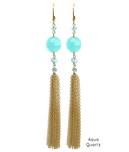 Long Tassel Earrings