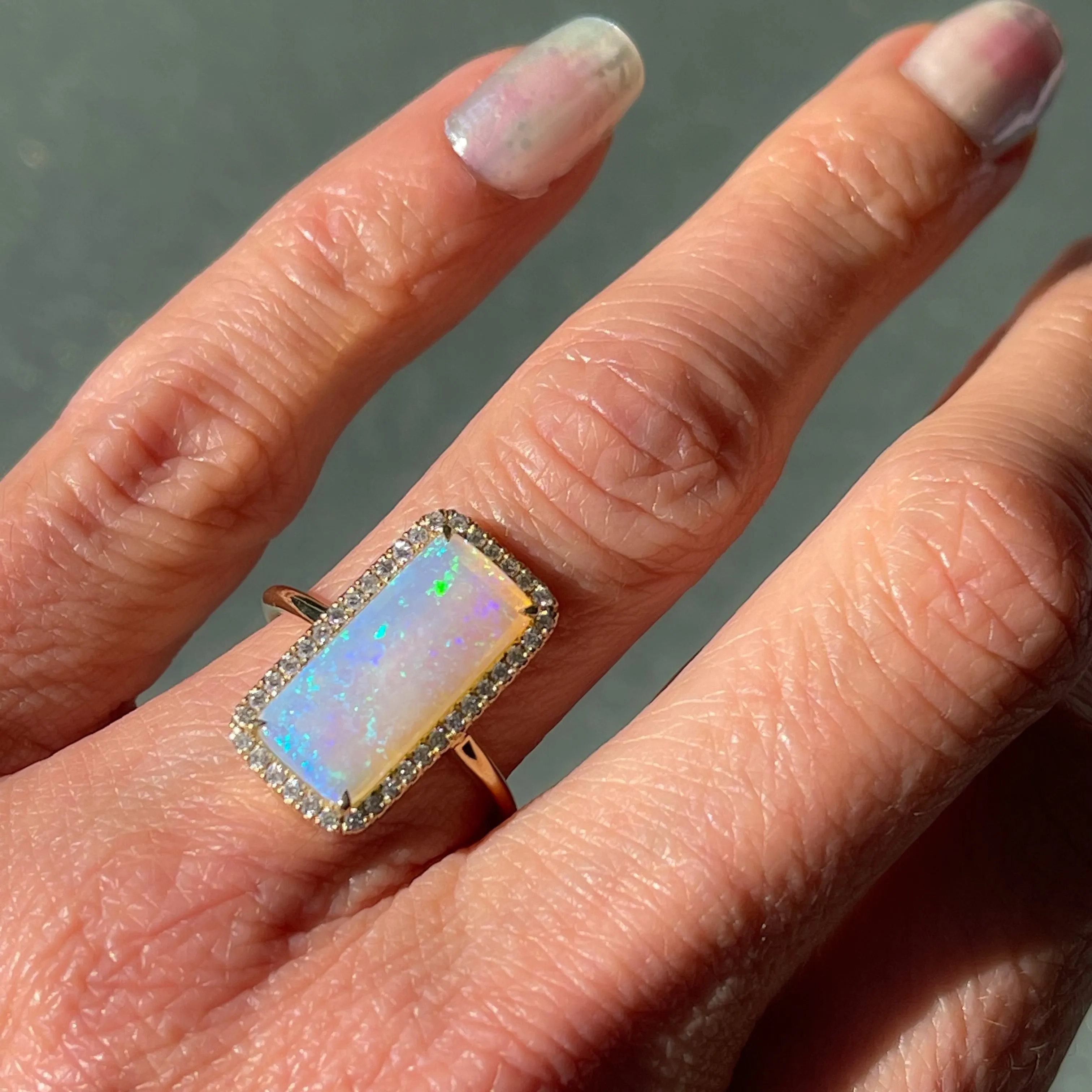 Memoir Australian Opal Ring