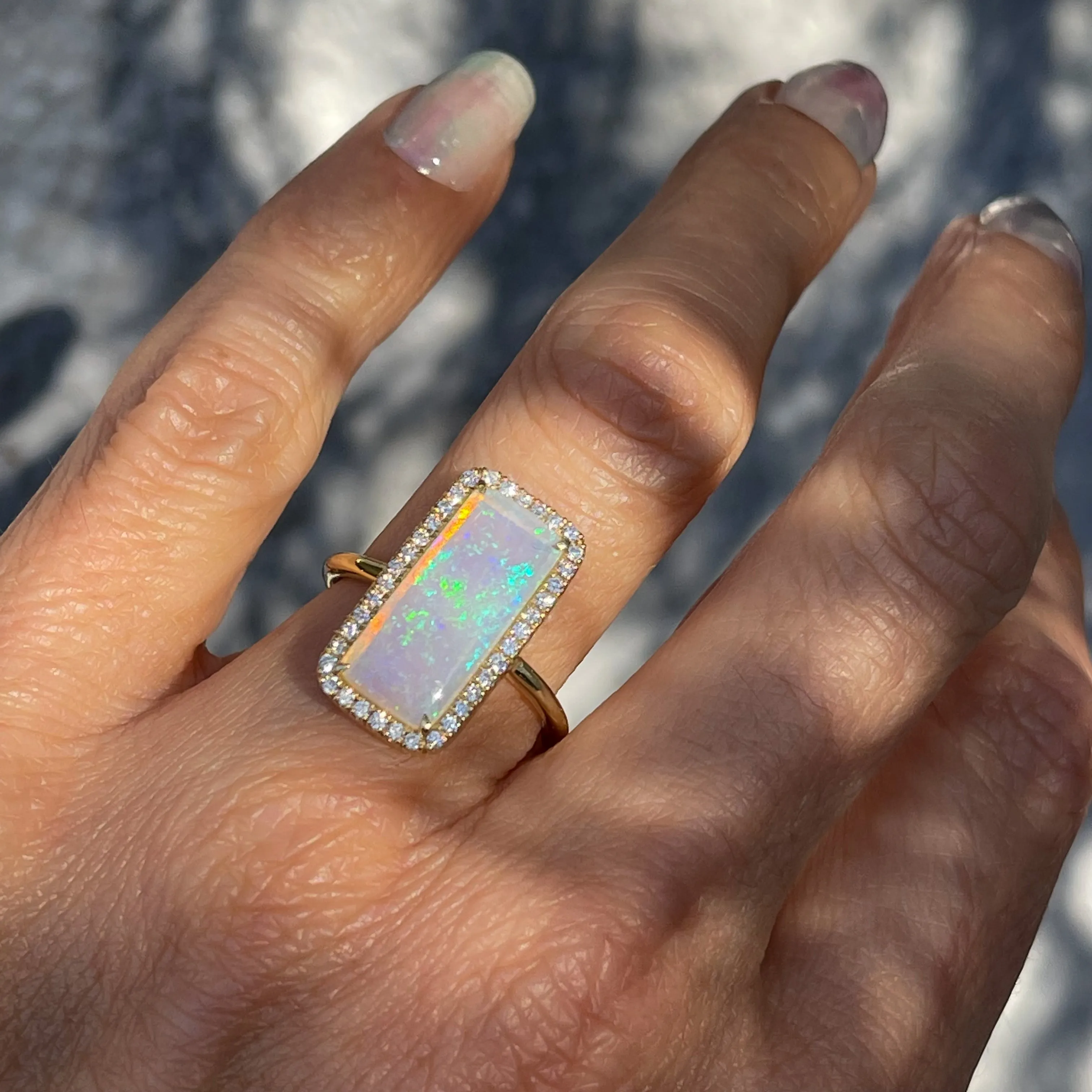 Memoir Australian Opal Ring