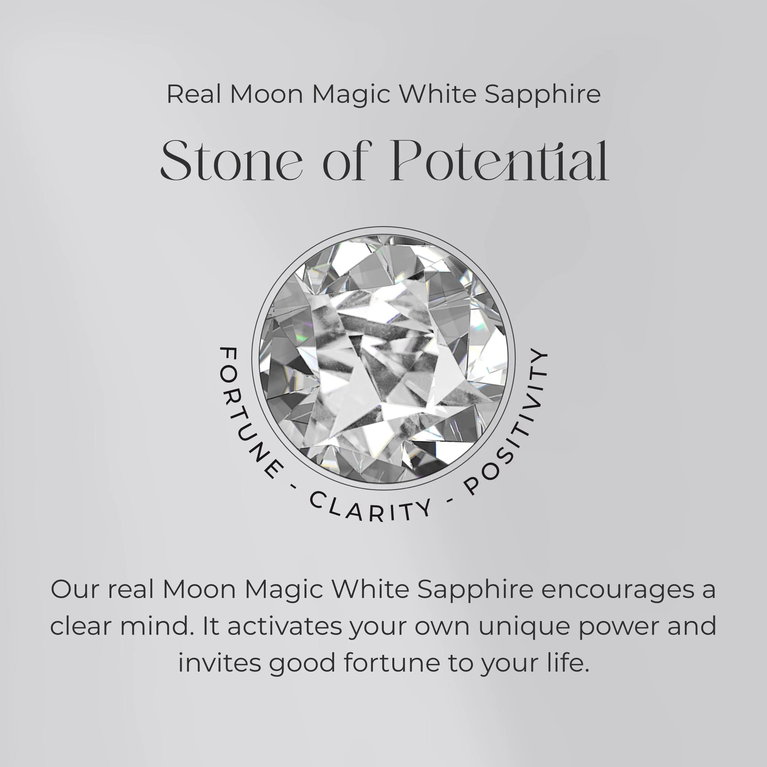 Moonstone Solid Gold Ring - Stardust Band