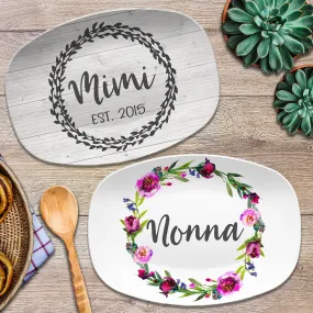 Mother's Custom Personalized Platter