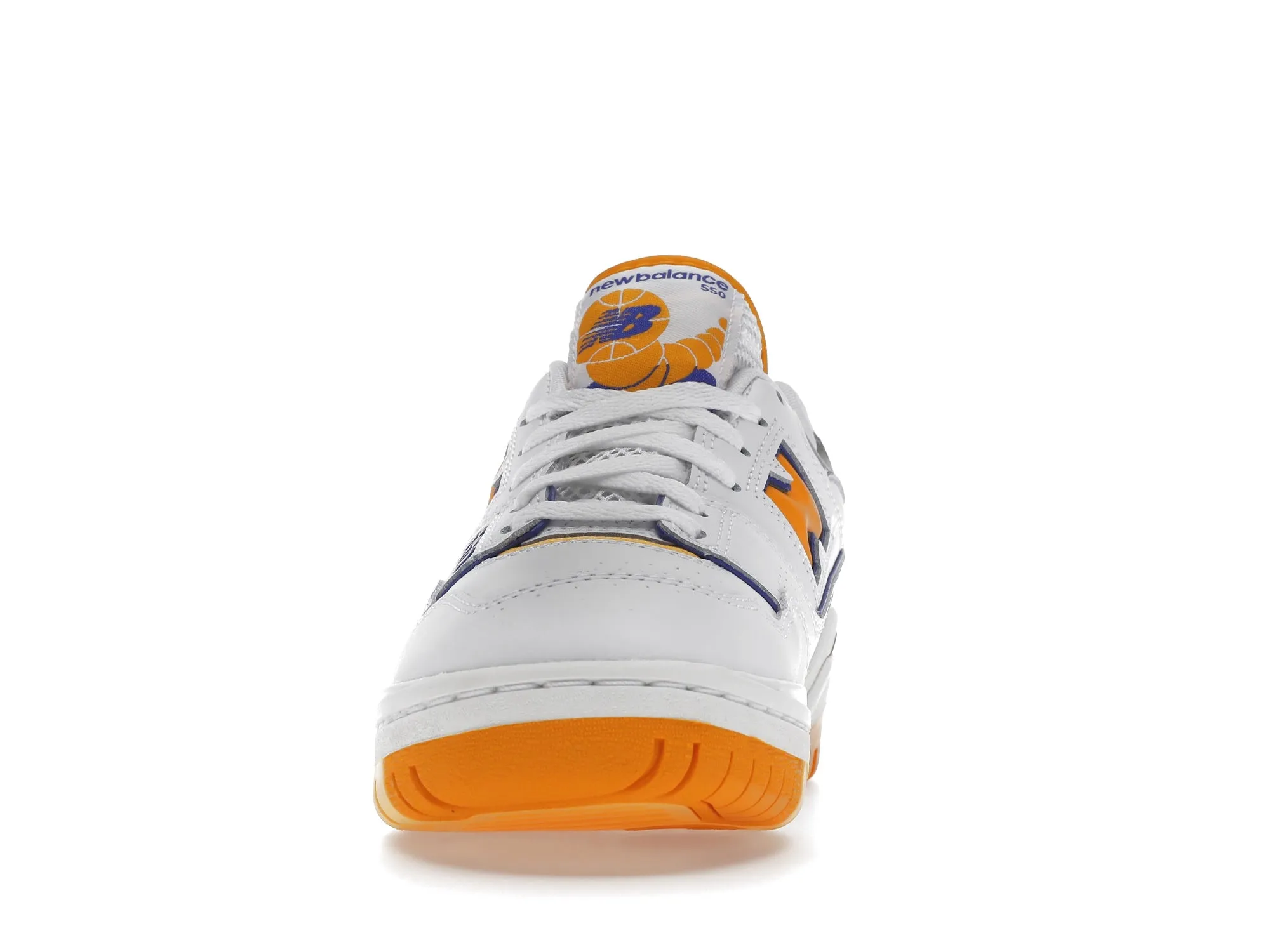 New Balance 550 White Vibrant Orange