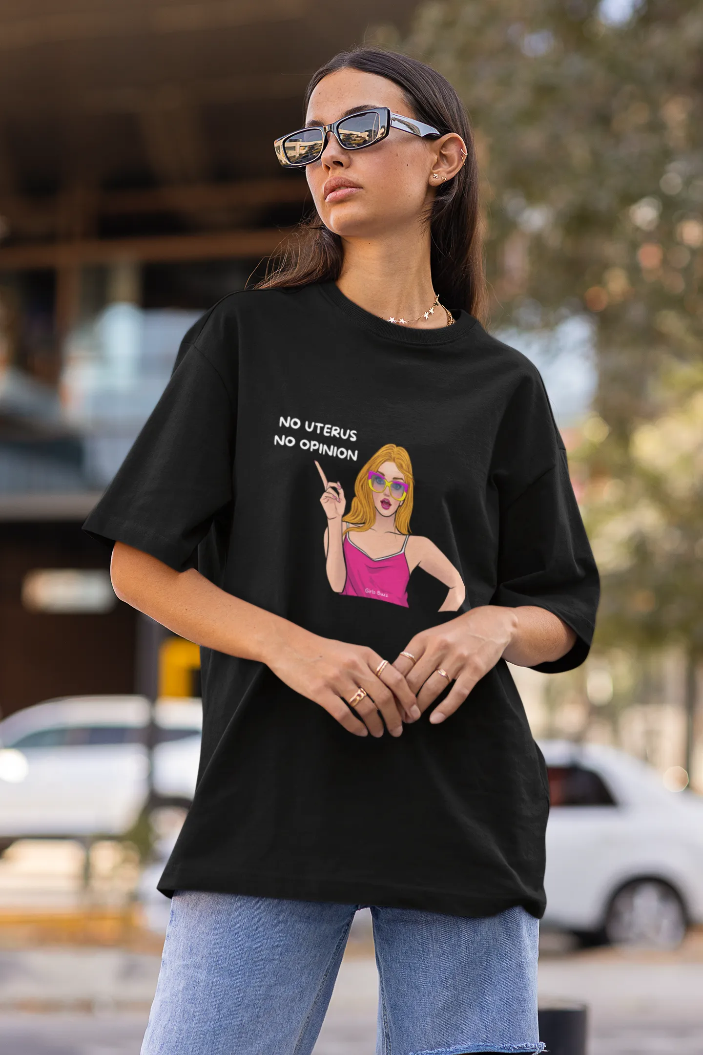 No Uterus No Opinion Oversized T-shirt