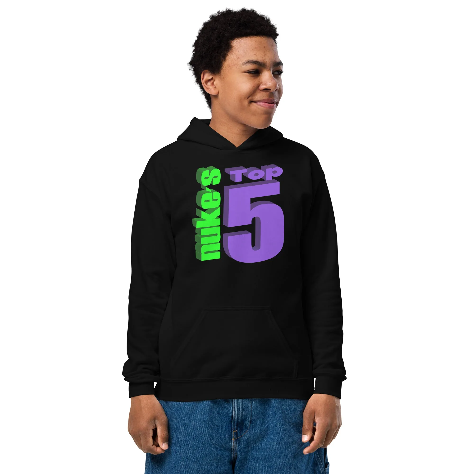 Nuke's Top 5 Did You See It? Youth Hoodie TWO SIDED