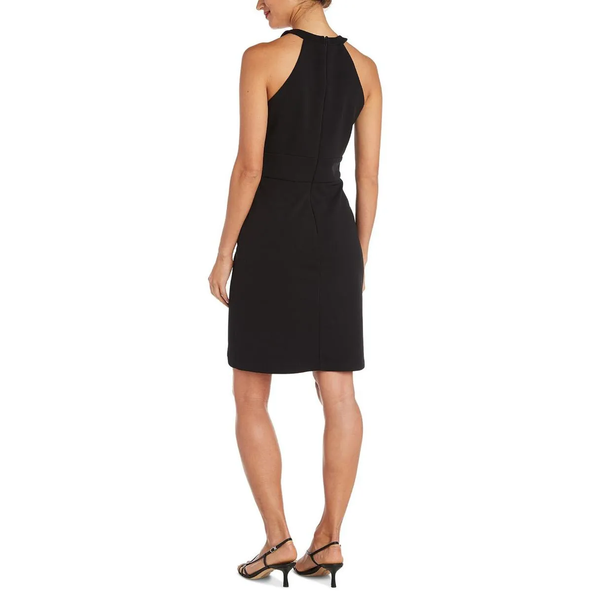 NW Nightway Womens Padded Mini Cocktail and Party Dress