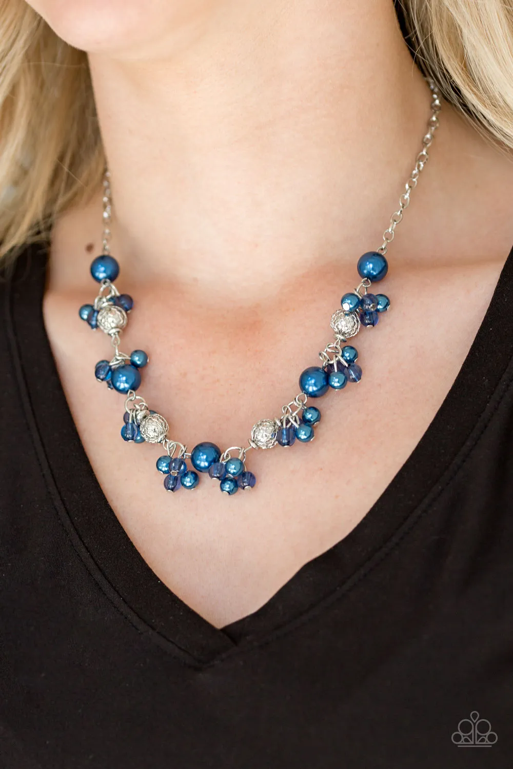 Paparazzi Weekday Wedding - Blue Necklace