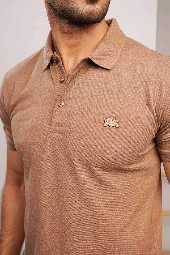 Polo Shirt - Brown