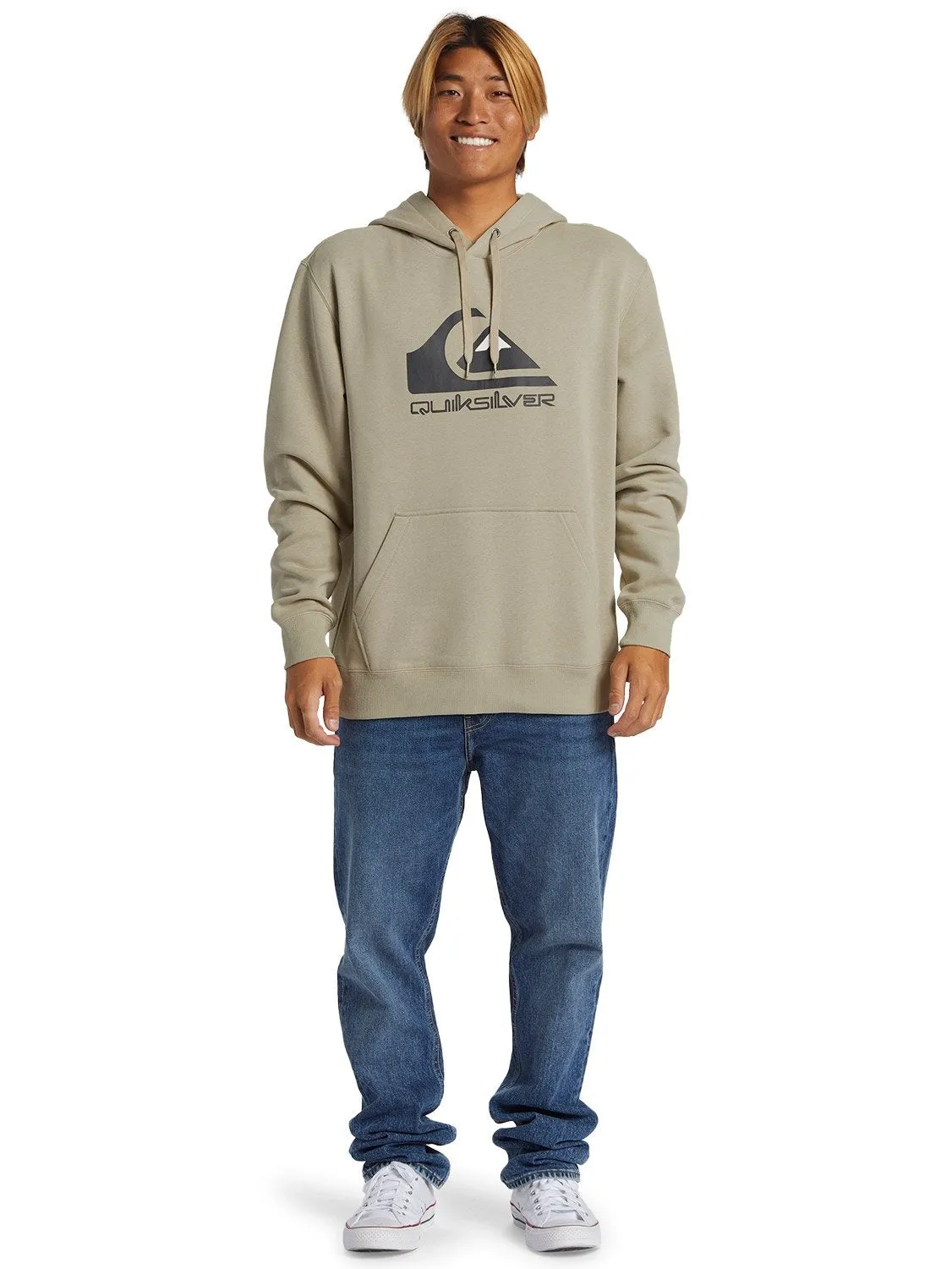 Quiksilver Men's Big Logo Hoodie