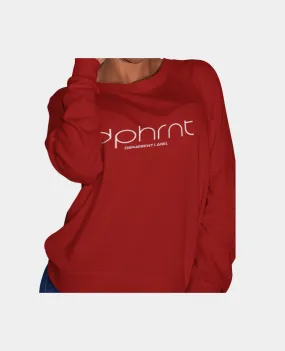 "DPHRNT" 3D Embroidery Sweatshirt