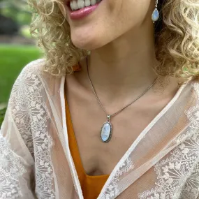 Rainbow Moonstone Pendant - Mishka