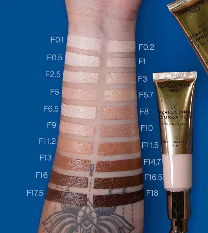 Revolution Pro - CC Cream Perfecting Foundation SPF 30 - F13