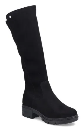 Rieker 76890-00 Zip Fastening Knee High Boot