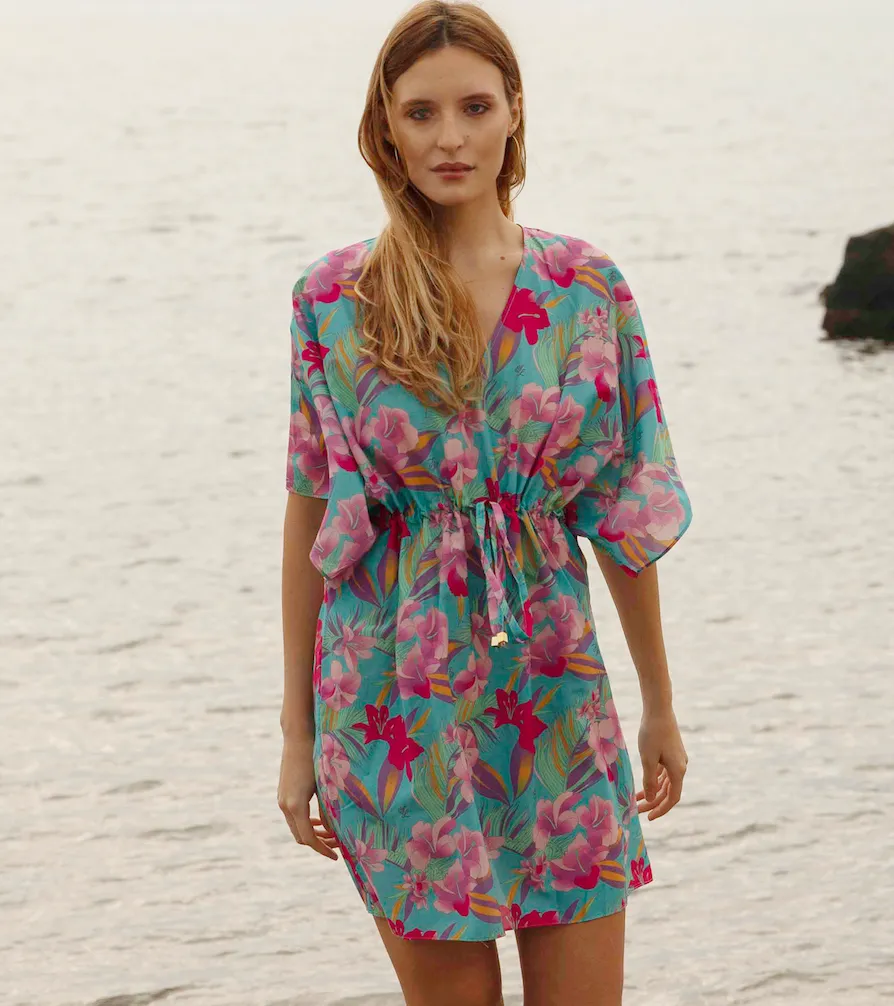 Riva Kaftan | Tahiti Print