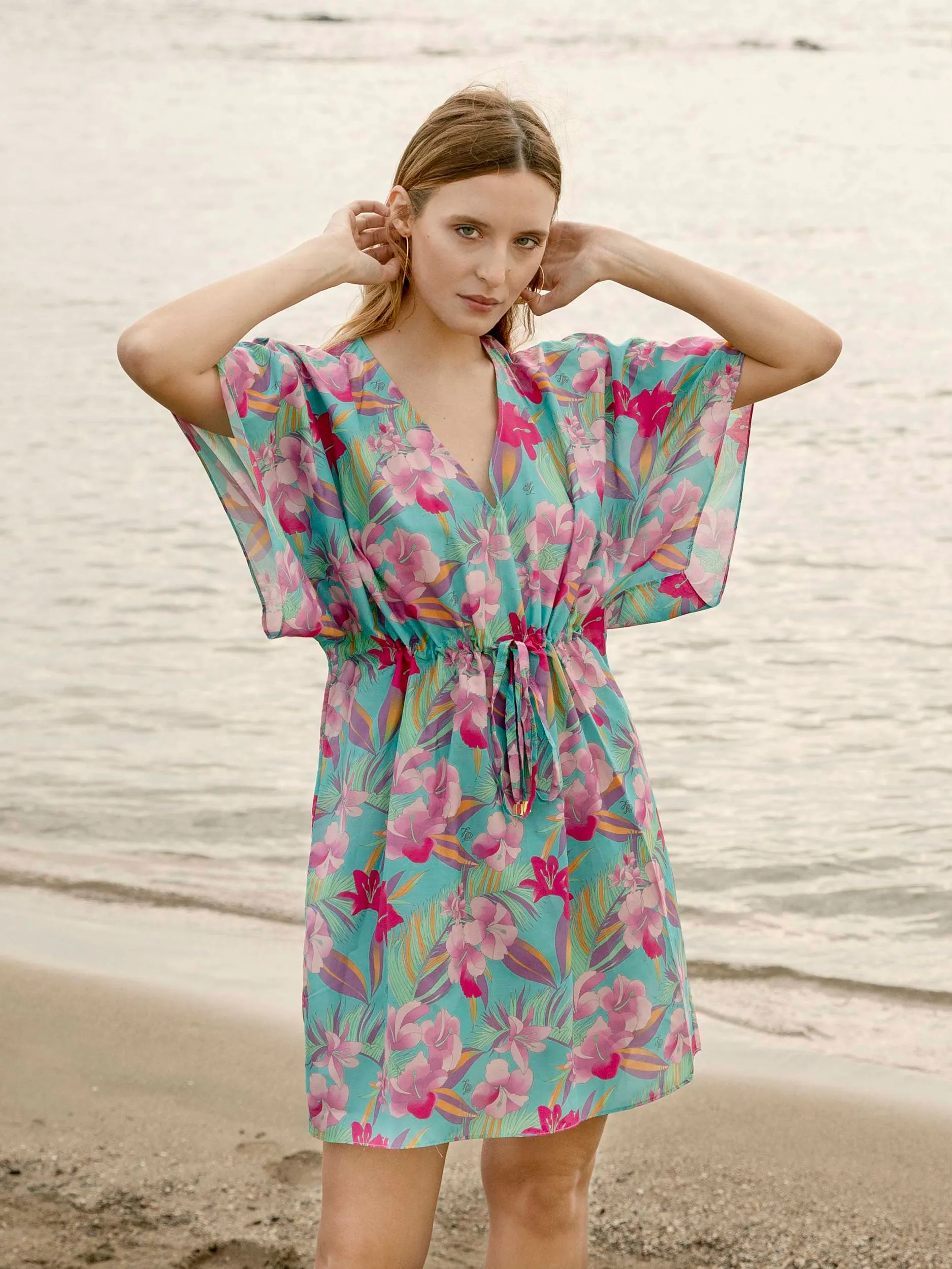 Riva Kaftan | Tahiti Print