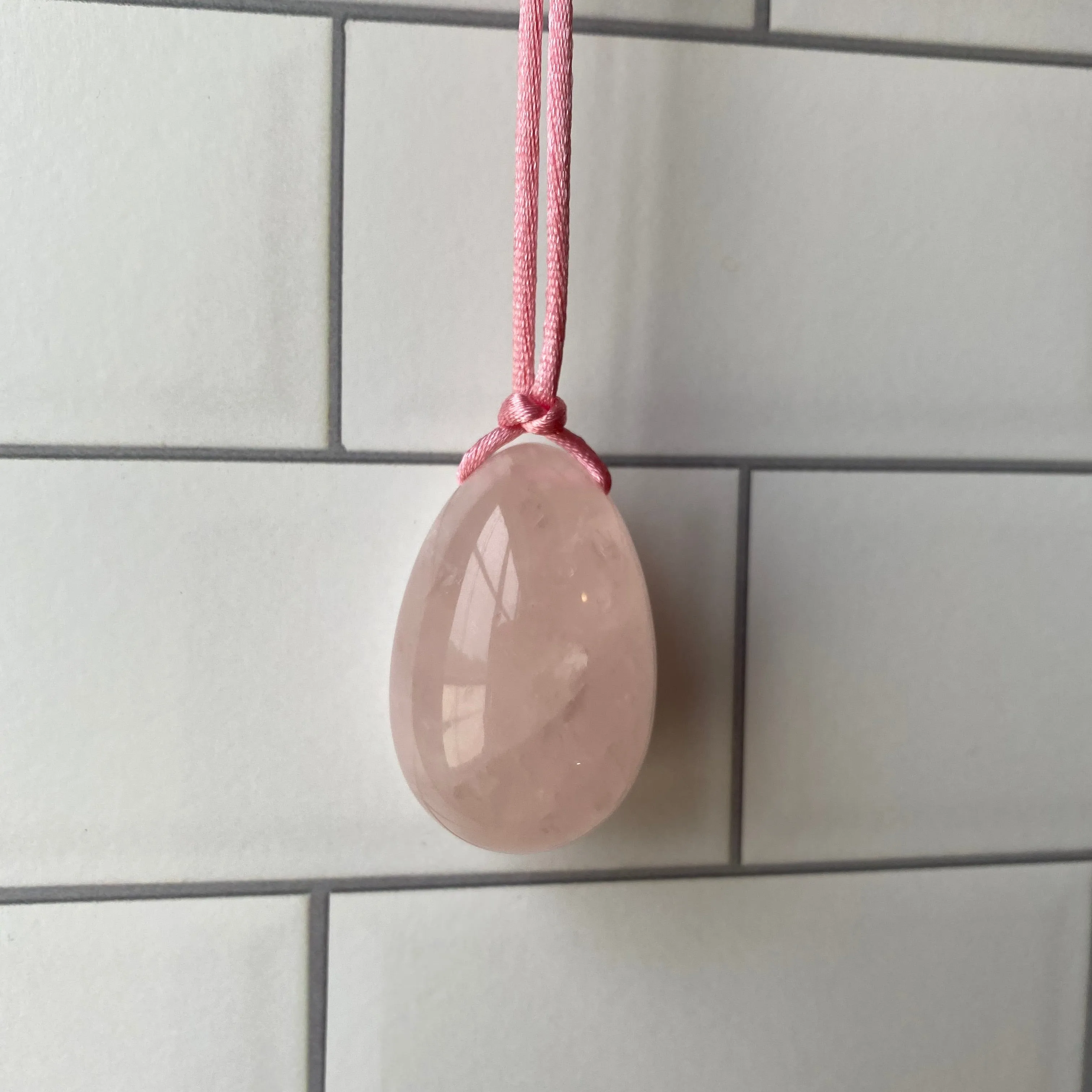 Rose Quartz Yoni Egg