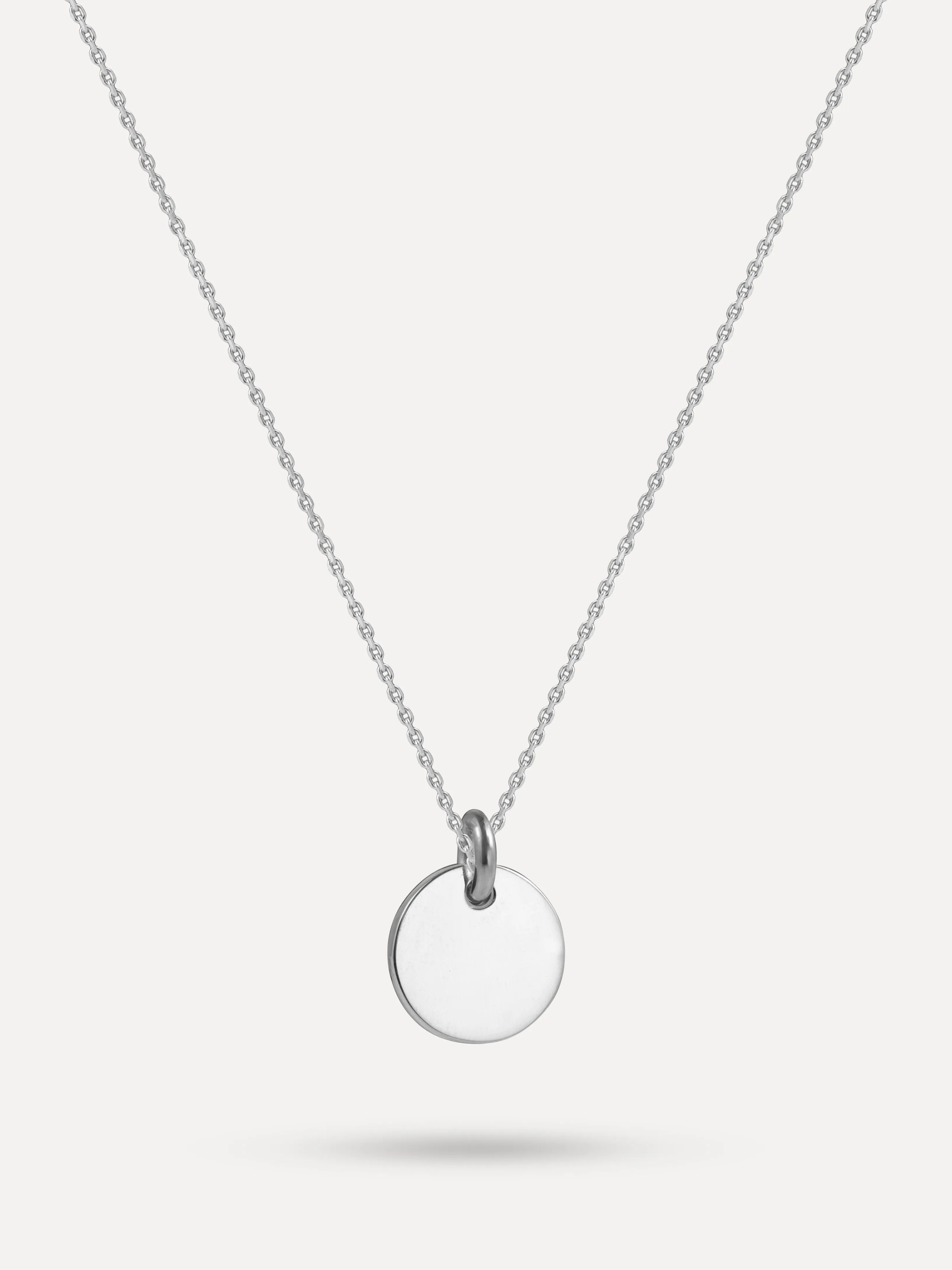 Round Charm Necklace