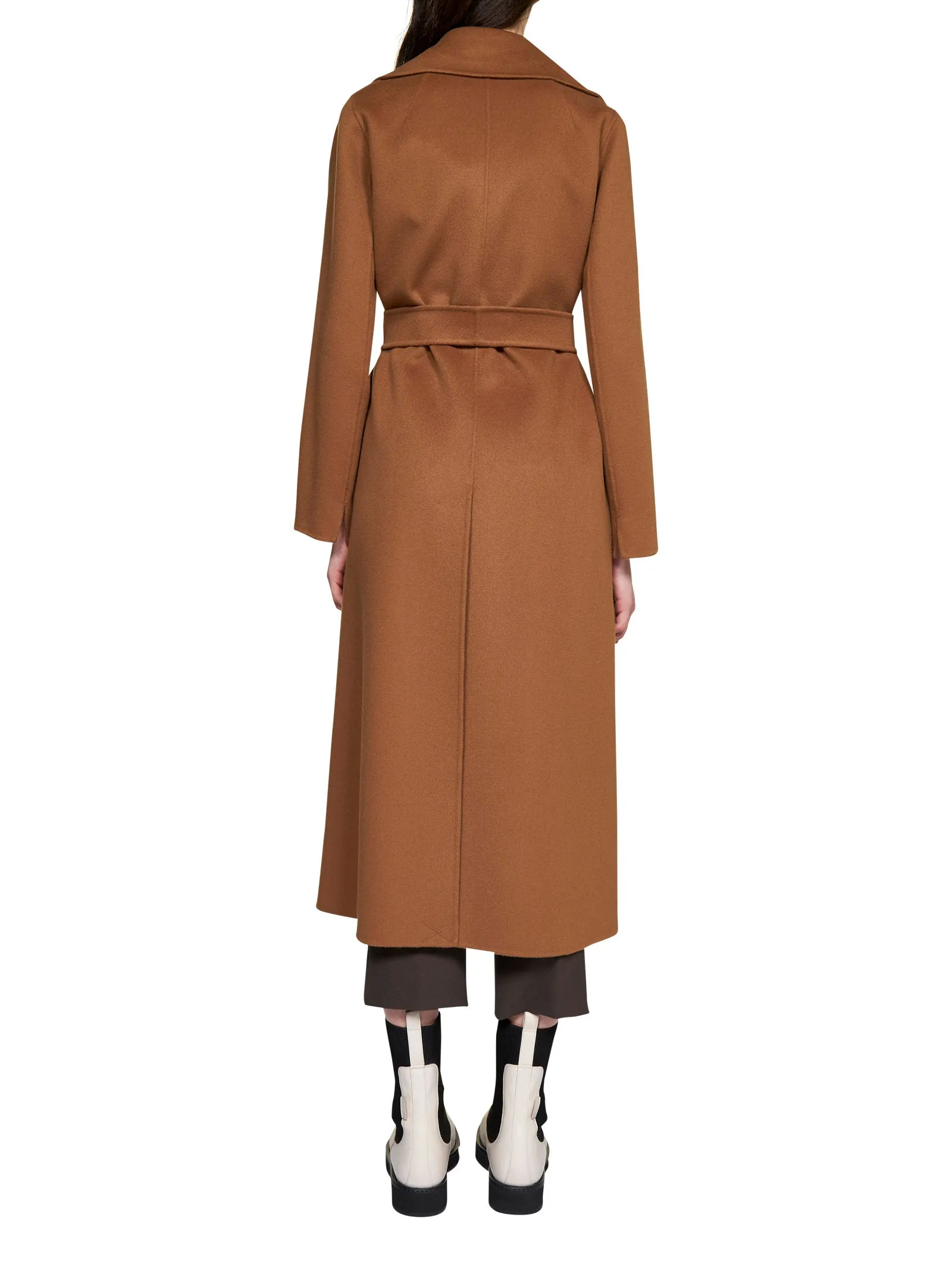 'S Max Mara Belted Long-Sleeved Coat