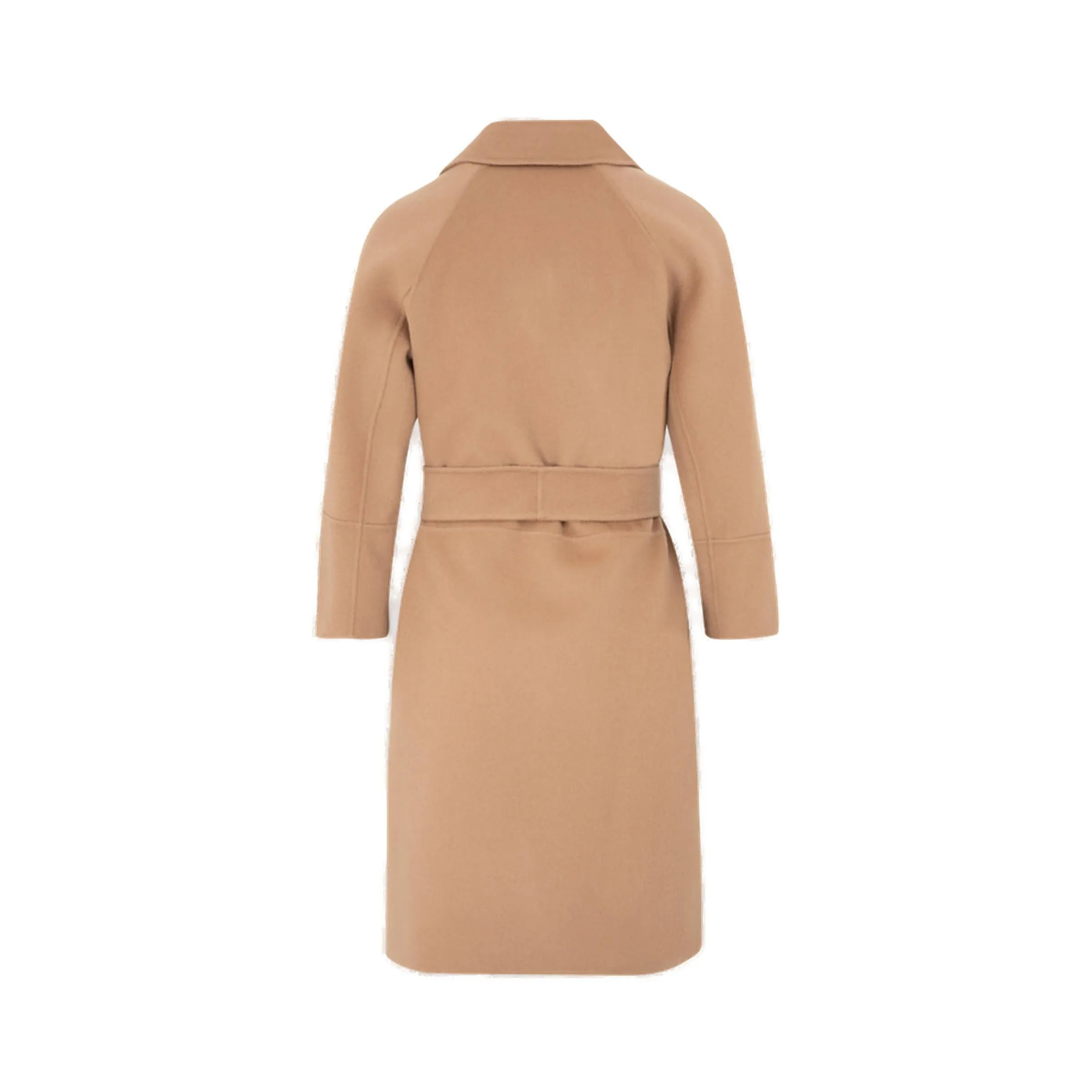 'S Max Mara Belted Long-Sleeved Coat