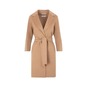 'S Max Mara Belted Long-Sleeved Coat