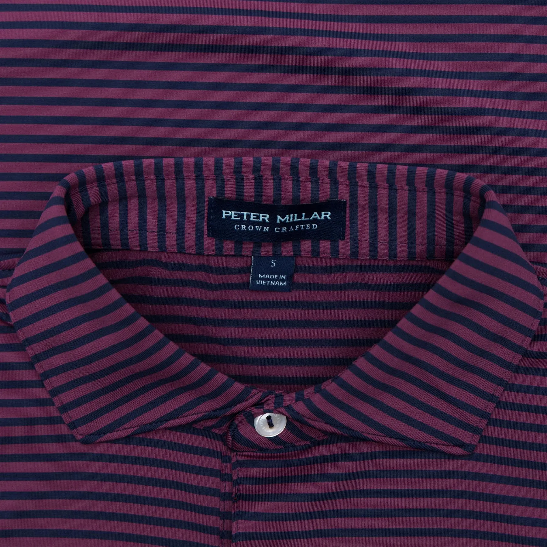 Sawyer Performance Jersey Tailored Fit Polo Navy - AW23