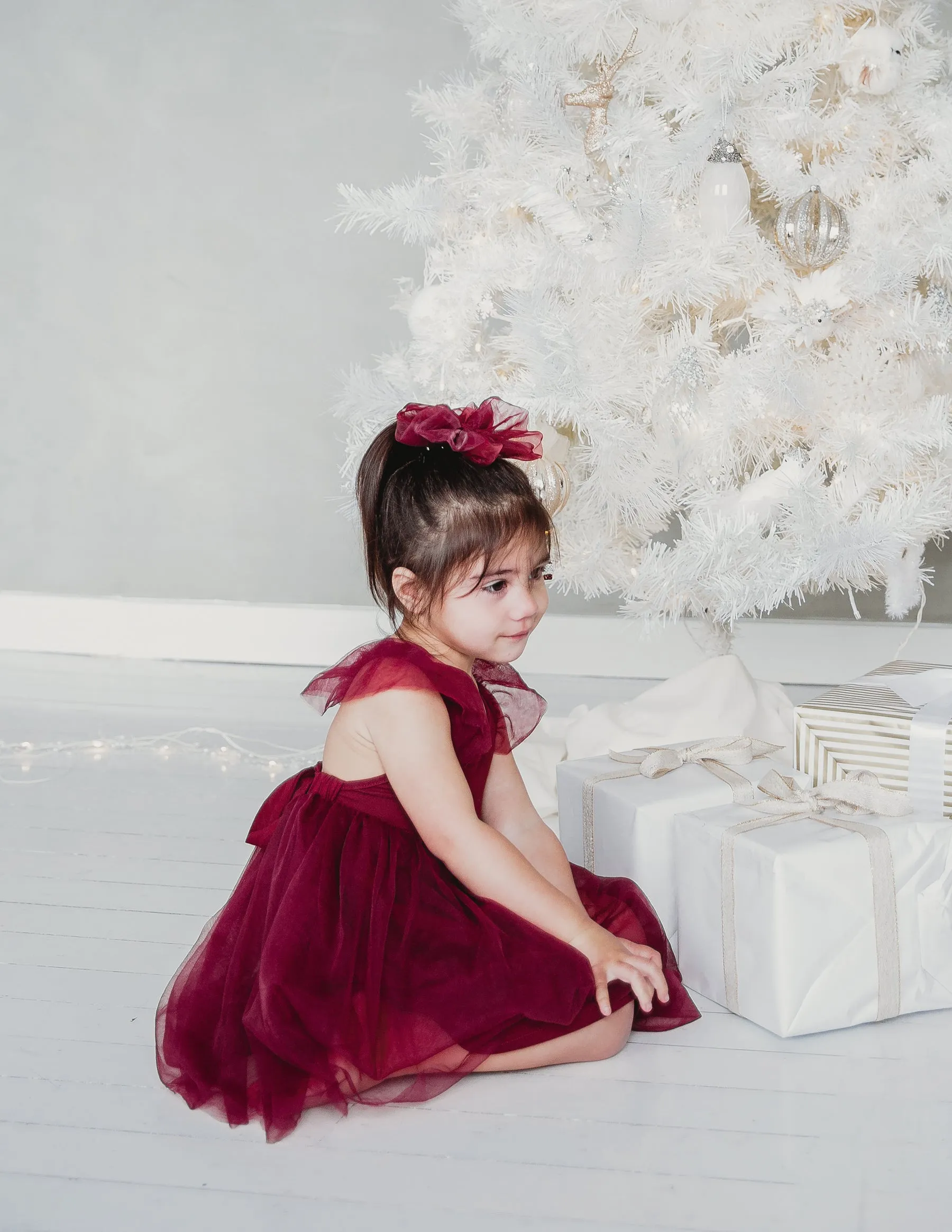 Scarlett Tutu Dress - Cherry Red