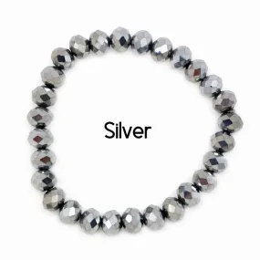 *Silver Crystal Bracelet*