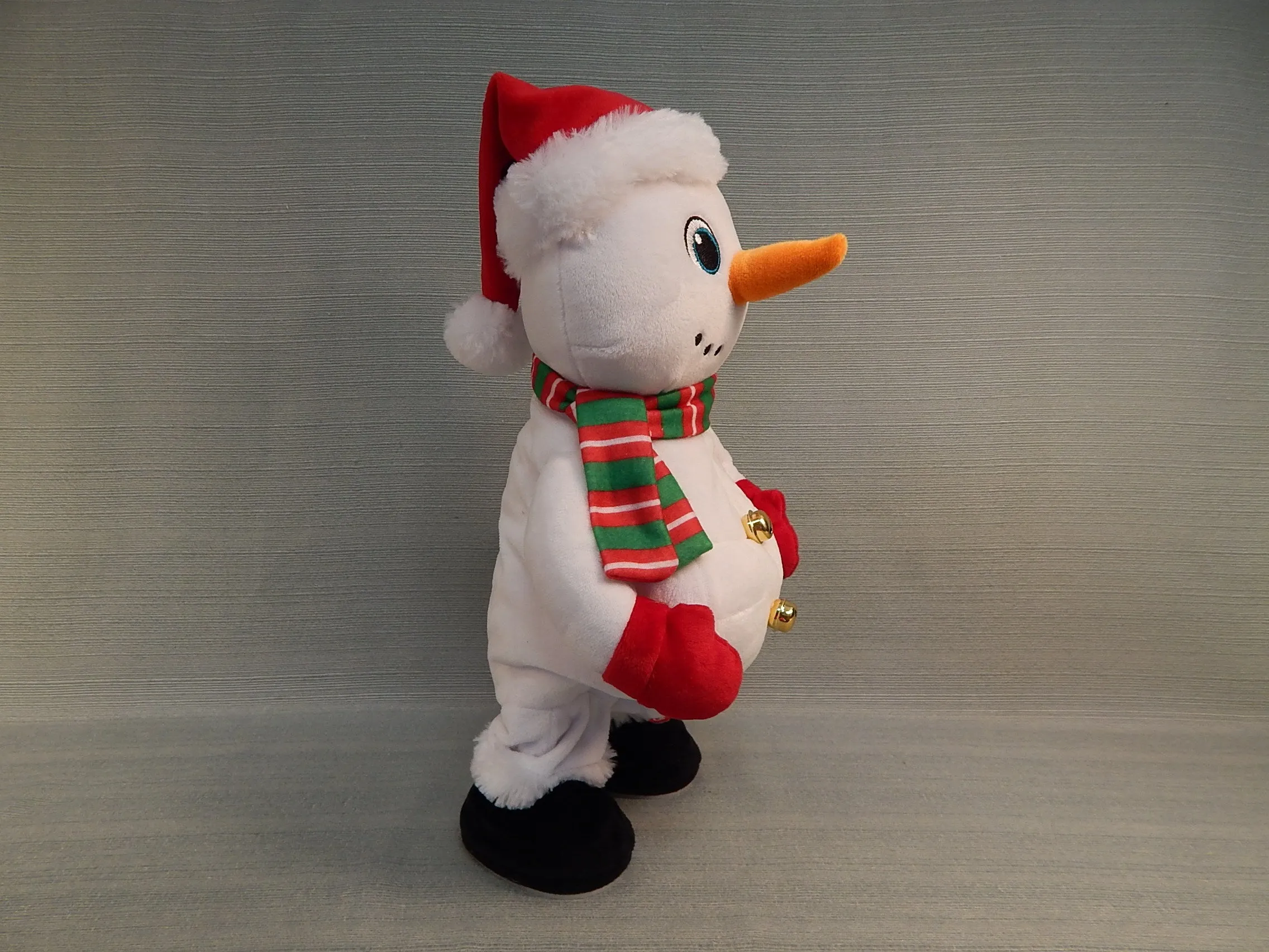 Singing Snowman Plush Christmas Doll - Like New!