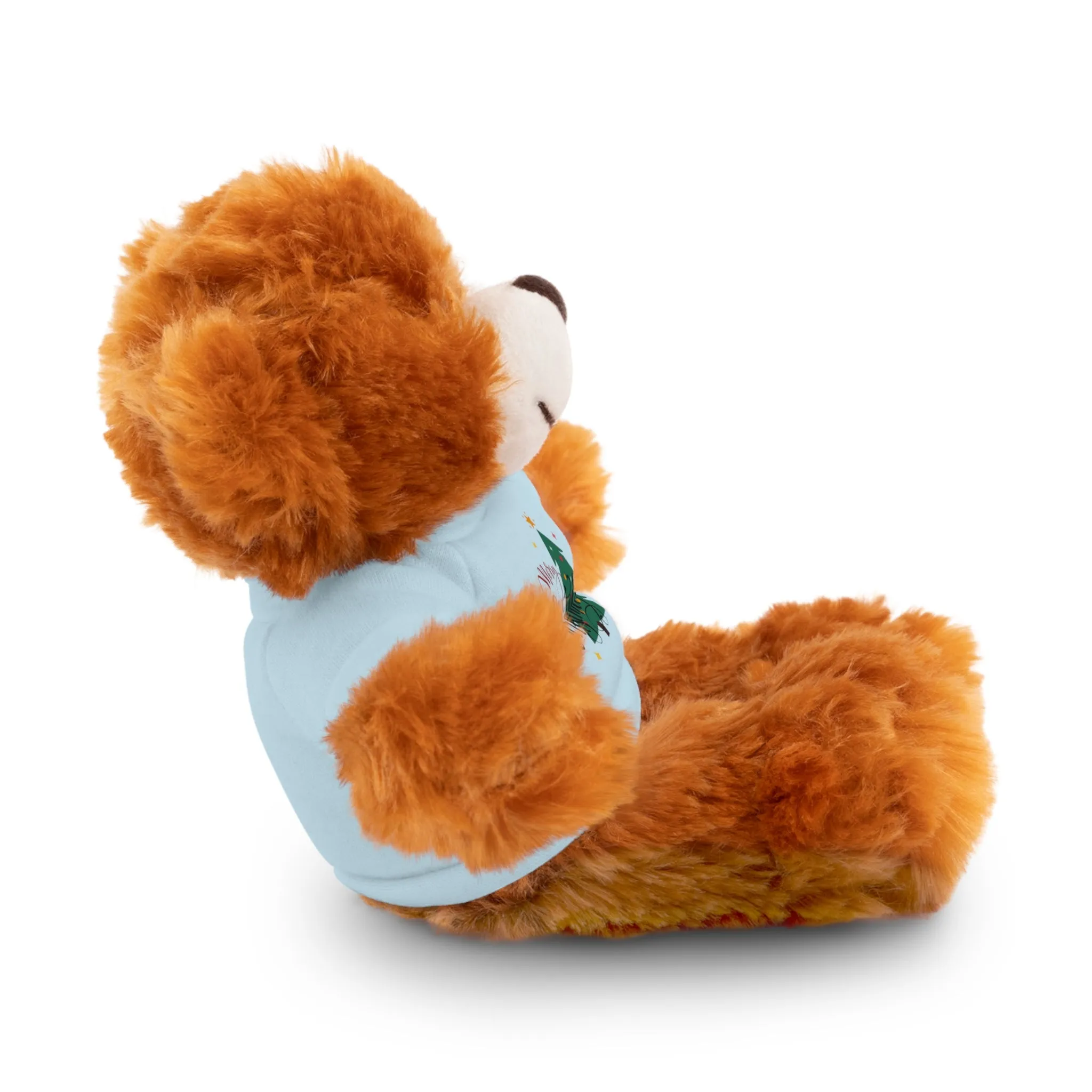 Stuffed Animals with Christmas Tee