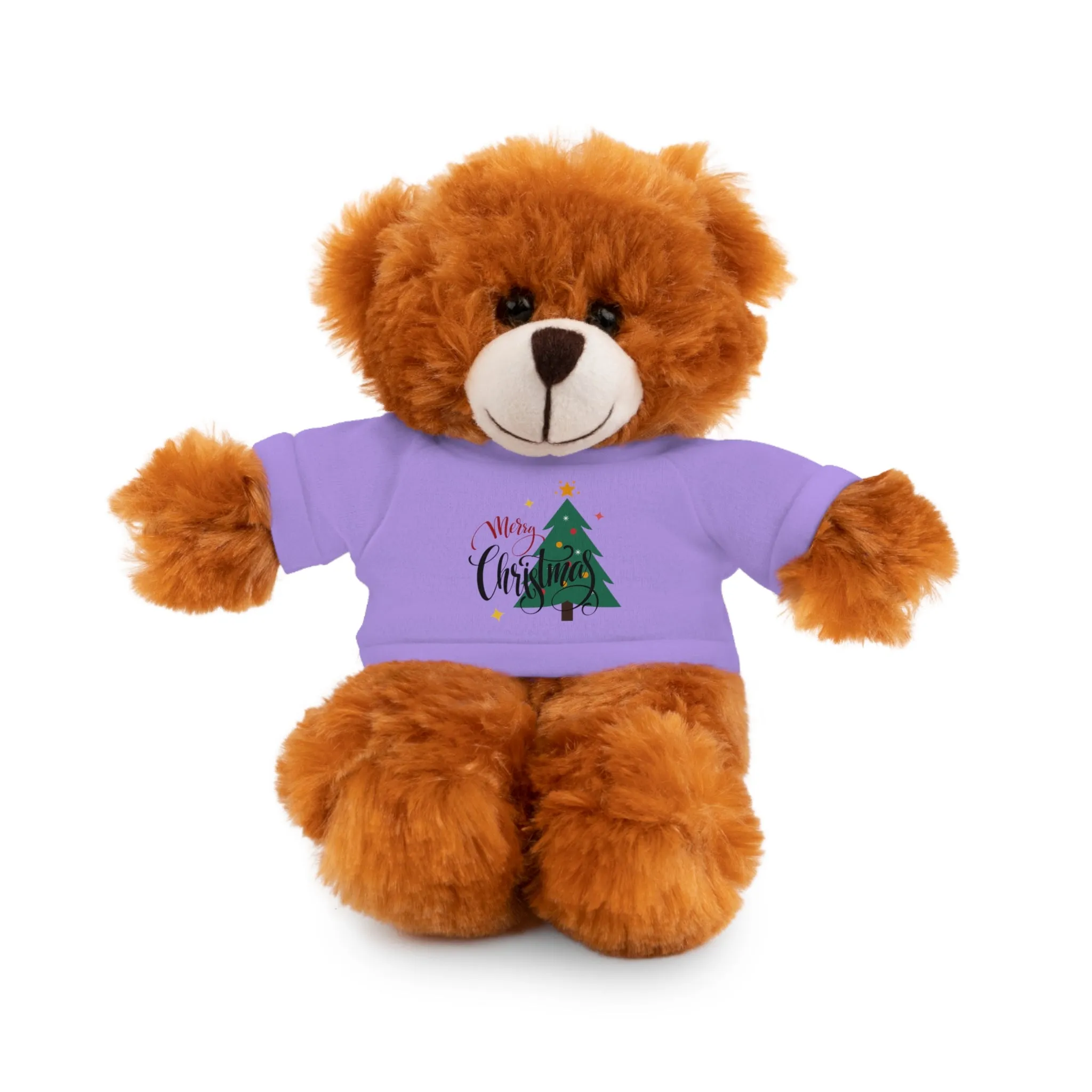 Stuffed Animals with Christmas Tee