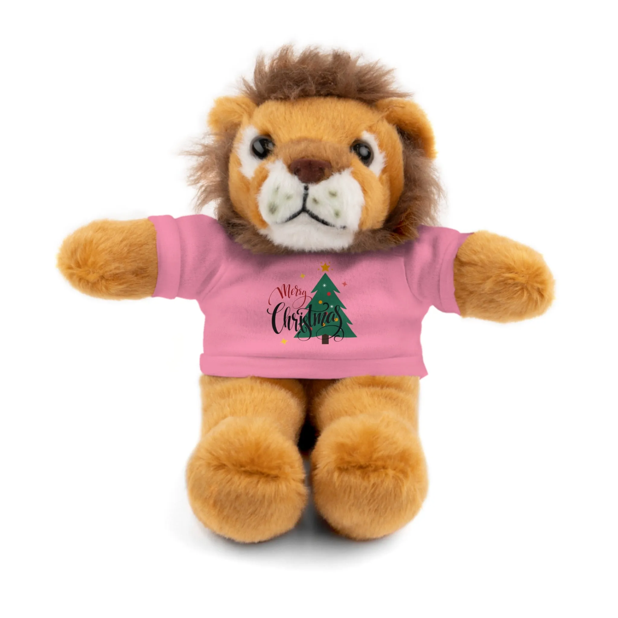 Stuffed Animals with Christmas Tee