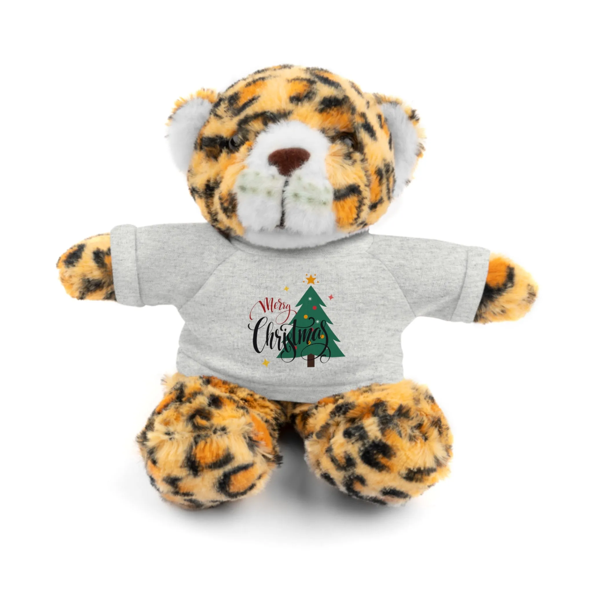 Stuffed Animals with Christmas Tee