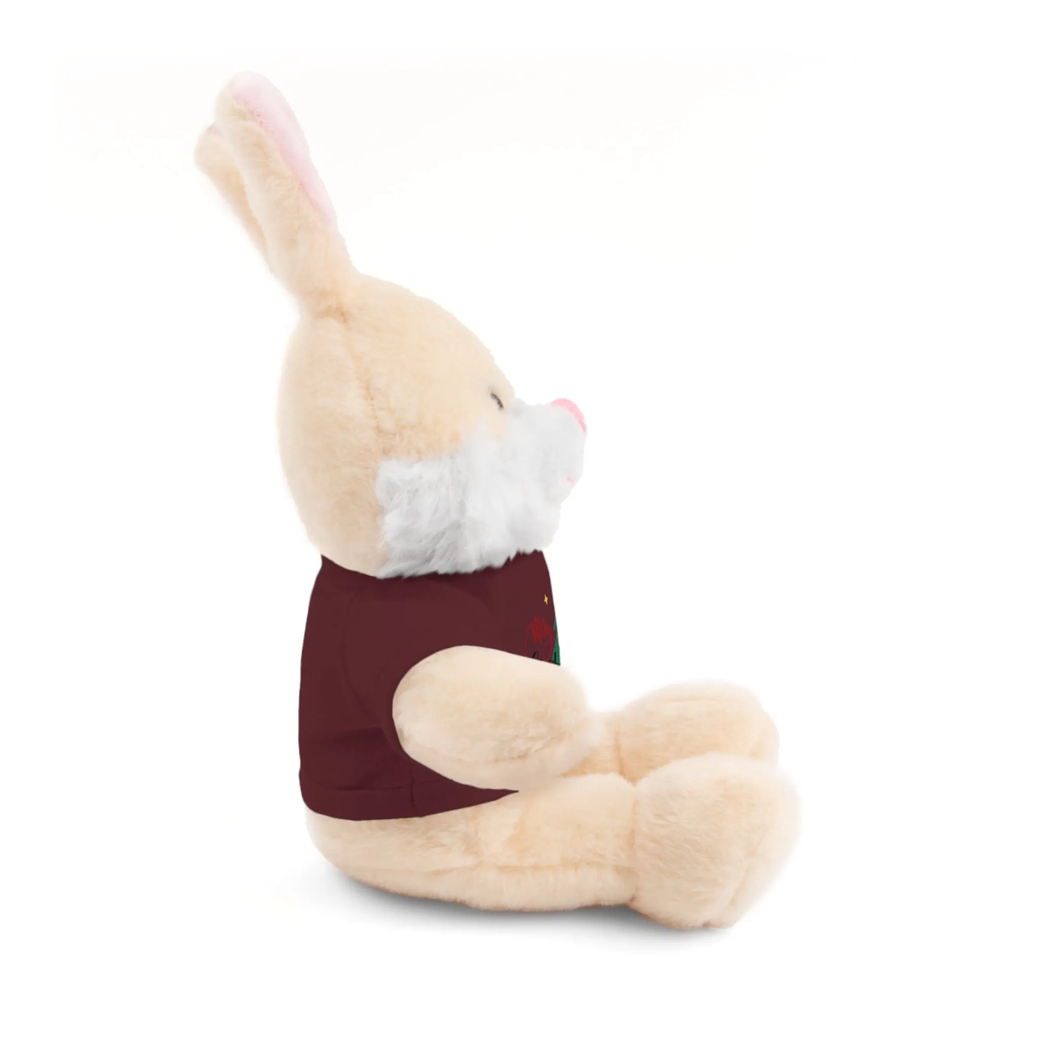 Stuffed Animals with Christmas Tee