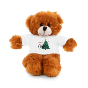 Stuffed Animals with Christmas Tee