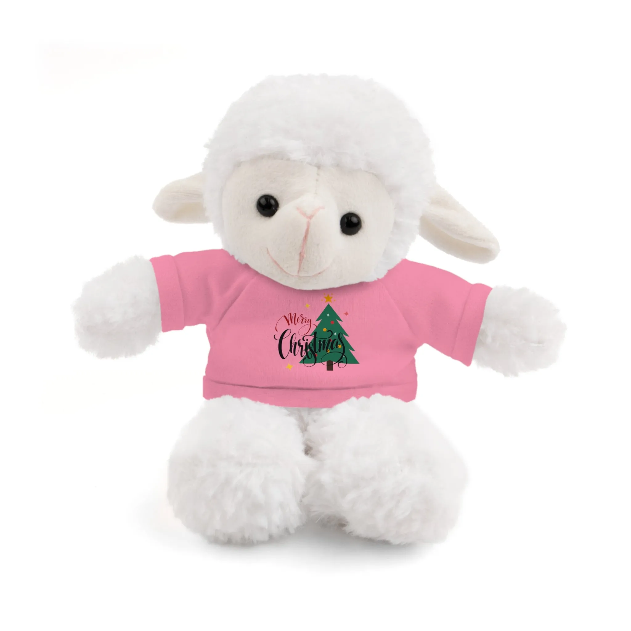 Stuffed Animals with Christmas Tee