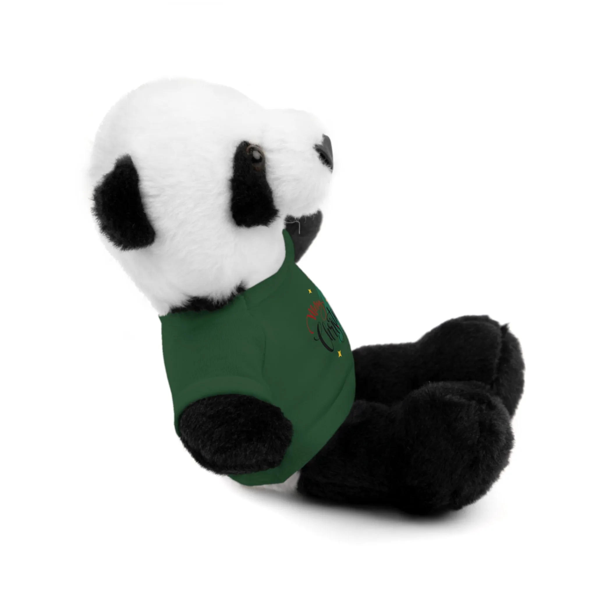 Stuffed Animals with Christmas Tee