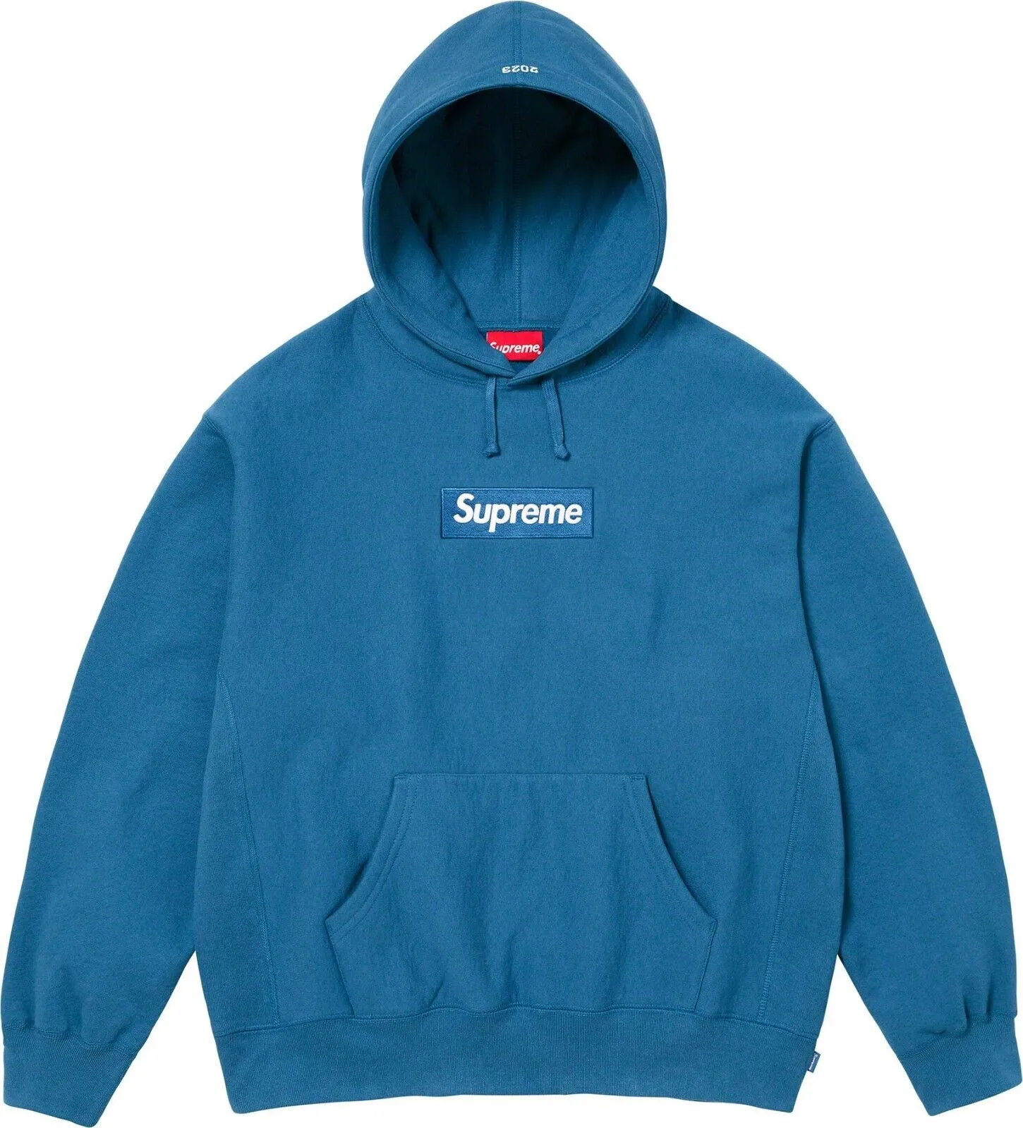 SUPREME BOX LOGO HOODED SWEATSHIRT (FW23) BLUE