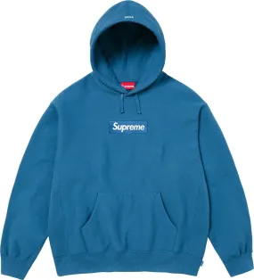 SUPREME BOX LOGO HOODED SWEATSHIRT (FW23) BLUE