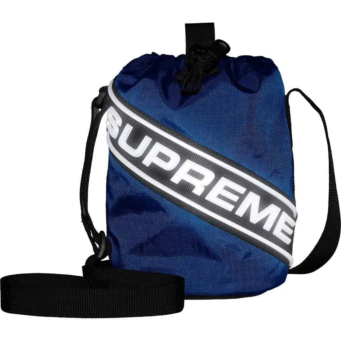 SUPREME SMALL CINCH POUCH-BLUE