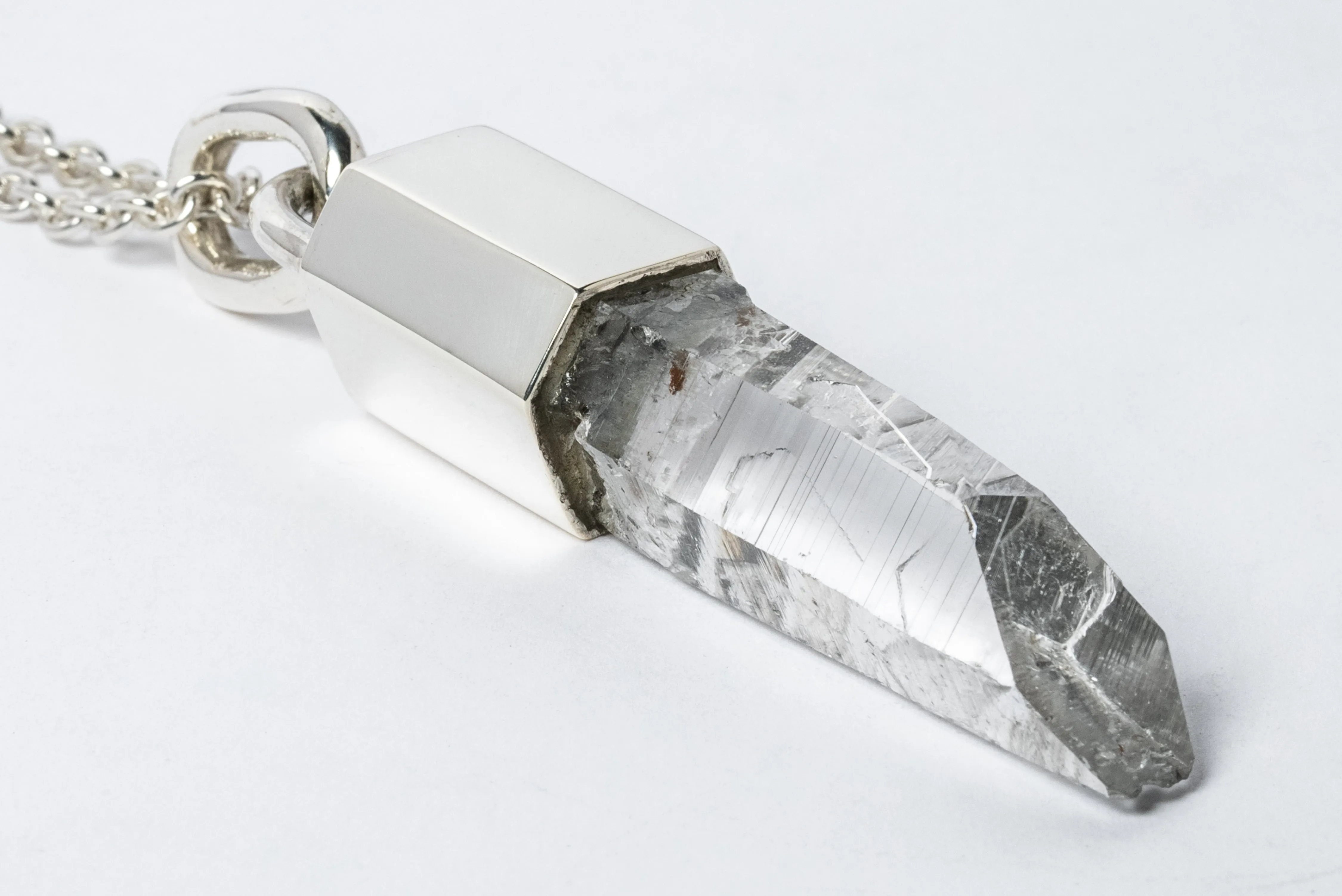 Talisman Necklace (Linked, Lemurian Quartz, PA LEM)