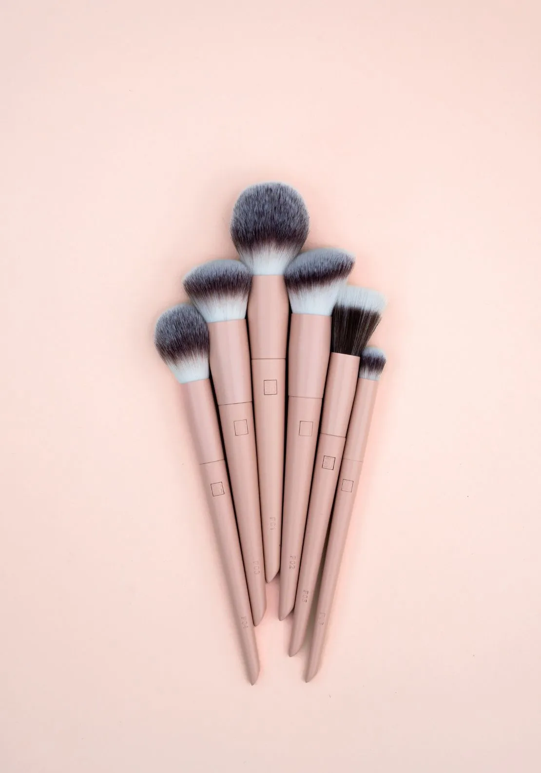 The Face Collection Luxury Brush Collection - Nude