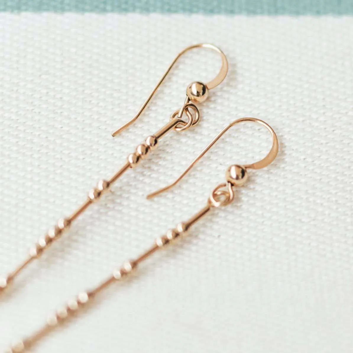 THEA - MORSE CODE EARRINGS