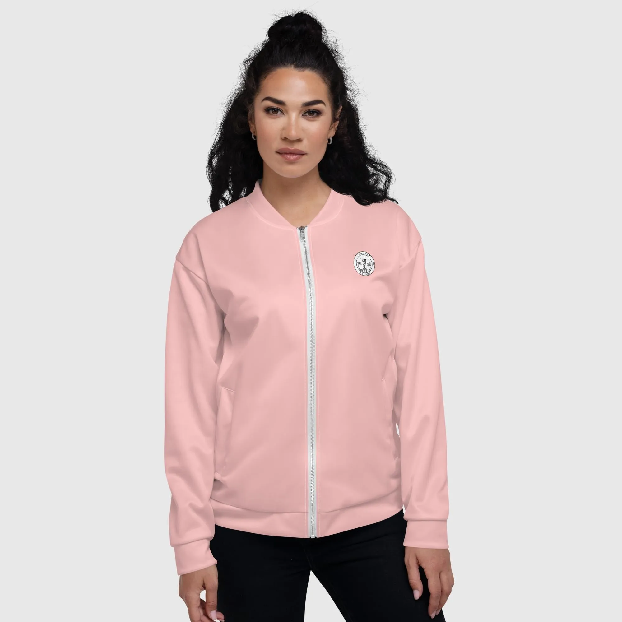 Unisex Bomber Jacket - Pink