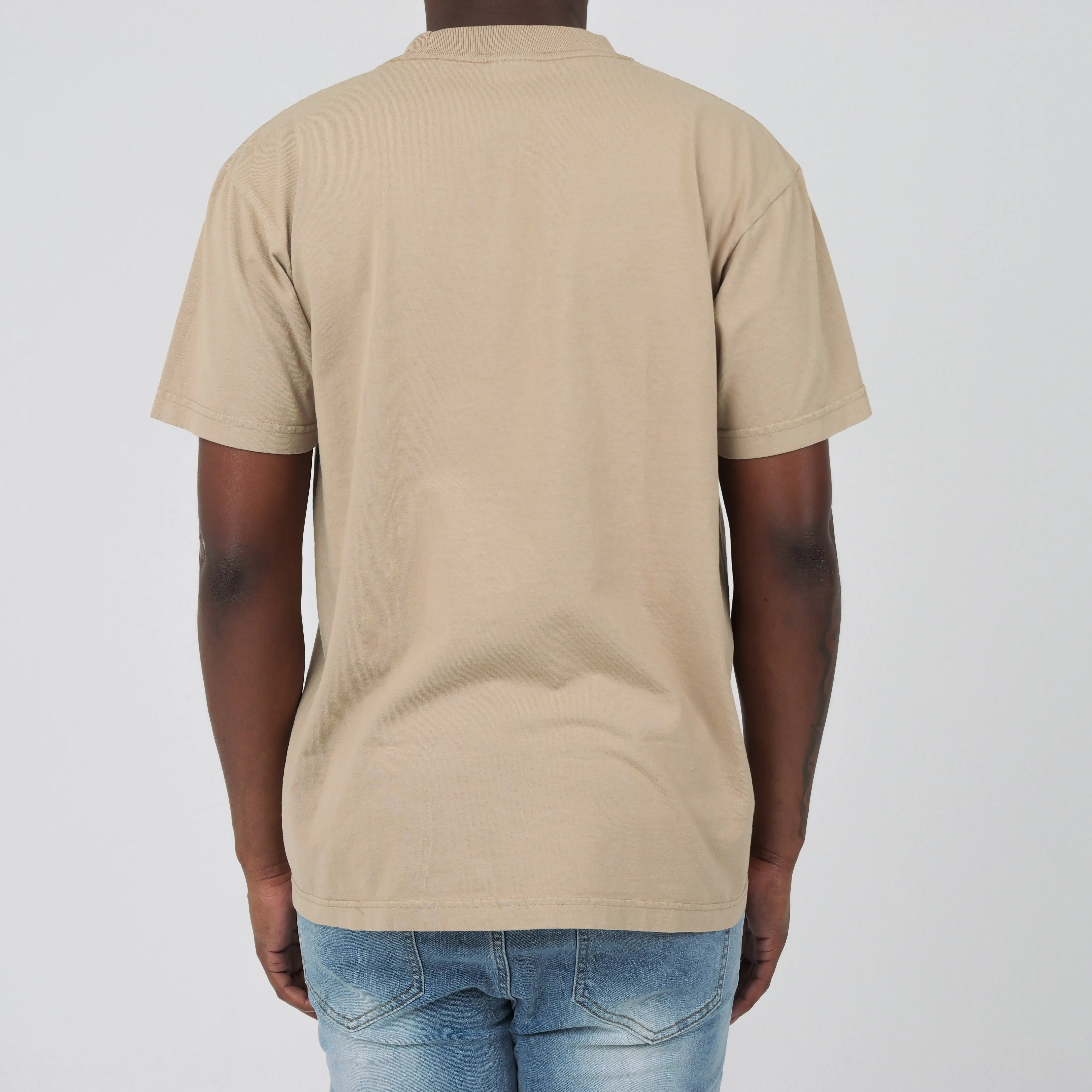 UNKNOWN PREM TEE OATMEAL